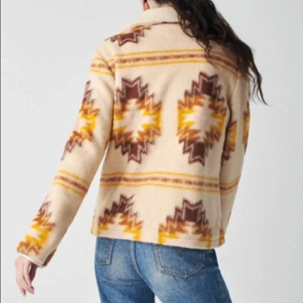 Faherty good feather x star nation quarter zip star nation | Size S - Picture 3 of 13